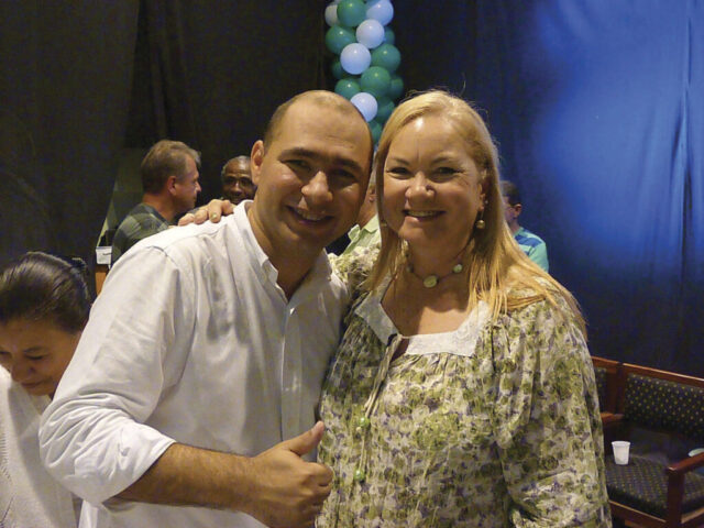 Anderson Moura e Ana Serpa