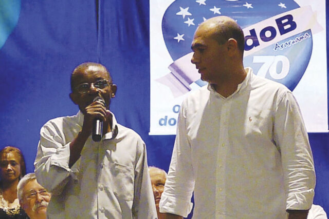 Professor Lizoel e Anderson Moura