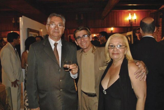 Escritor e Jornalista Léo Anelhe e sua senhora Gasparina Cavalcanti Escritor e Jornalista Léo Anelhe e sua senhora Gasparina Cavalcanti