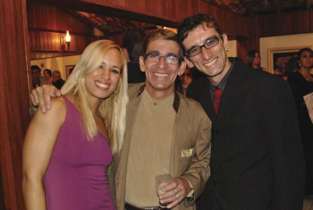 A bailarina Rafaela Lima e o professor de dança Rodrigo Motta, que deram um show a parte. A bailarina Rafaela Lima e o professor de dança Rodrigo Motta, que deram um show a parte.